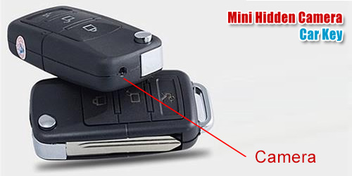 Κρυφή Κάμερα - Καταγραφικό με ανίχνευση κίνησης - Mini CarKey DVR Spy Camera S818