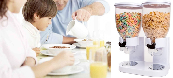     - Double Cereal Dispenser