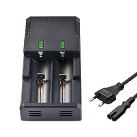   Li-Ion 26650, 18650, 14500, 16340, 220V  USB - H&D Dual Smart Charger