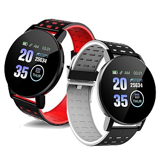 Αθλητικό Ρολόι Health & Fitness με Μετρητή Καρδιακών Παλμών, Βημάτων, Ποιότητας Ύπνου, Πιεσόμετρο Και Οξύμετρο Sports - Activity Tracker Smart Watch