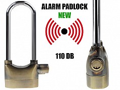    110db Alarm Padlock